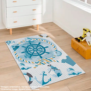 Alfombra infantil de Poliester estampada 100 x 150cm