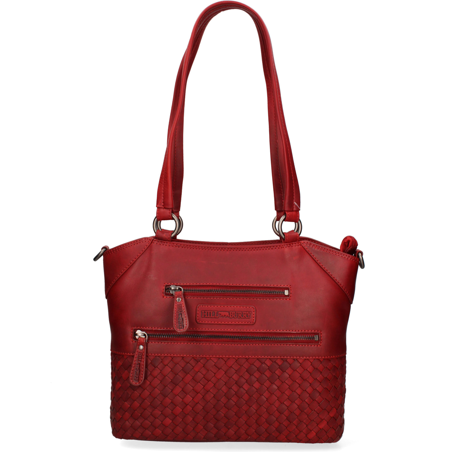 Borsa a spalla  da uomo In Vera pelle Made in Italy 30x30x6 cm