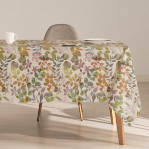 Mantel estampado antimanchas NAIROBI MULTICOLOR