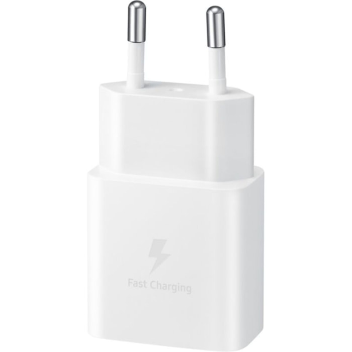 Chargeur secteur SAMSUNG 15W USB-C blanc