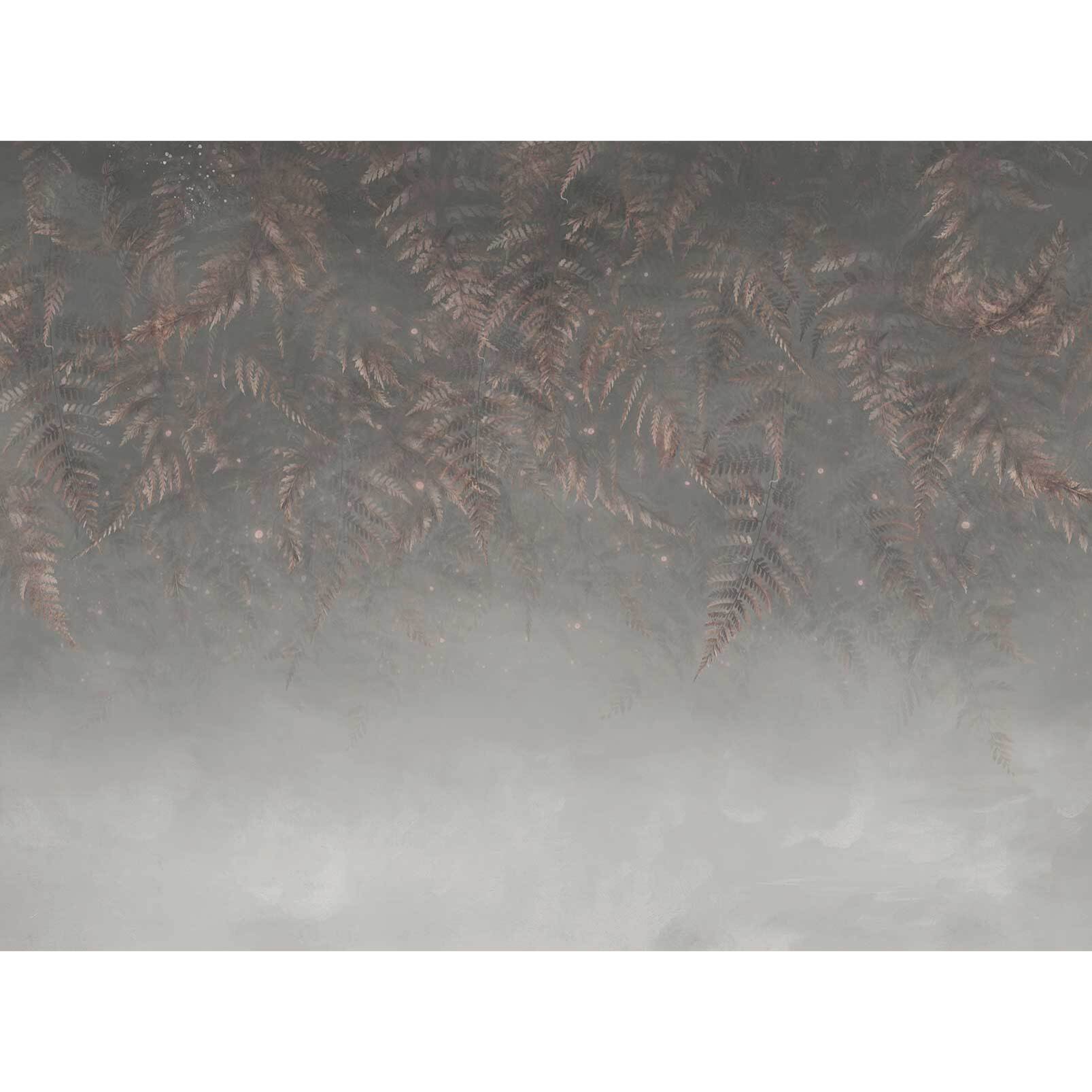 Papier peint panoramique Fougères Nocturnes Intissé