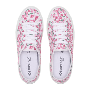 Superga - Donna Bianco - 3750 Bouganvillea Print Leggera