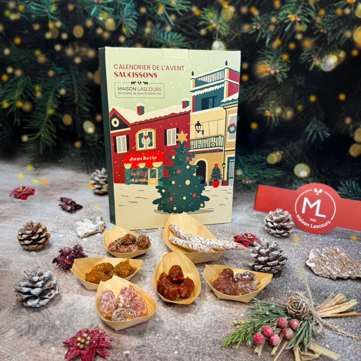 Calendrier de l'Avent Saucissons - 31,45 €
