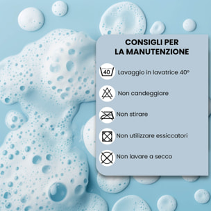 TOPPER ELEGANT TRAPUNTATO CON ELASTICI