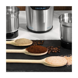 Cecotec Moulin à café et épices TitanMill 300 DuoClean