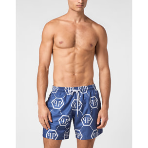 PHILIPP PLEIN Swim Trunks MONOGRAM