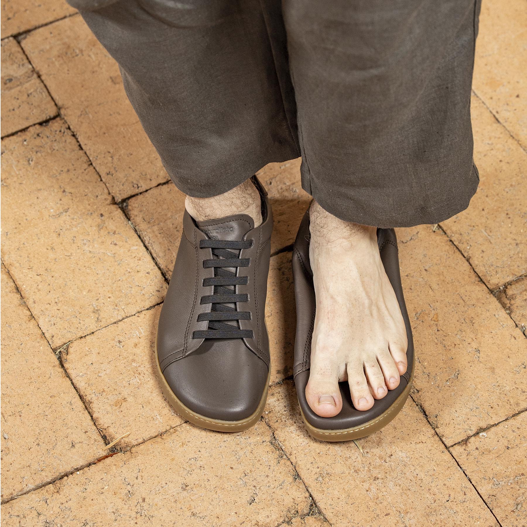 Zapatos N5910 SOFT NAPPA BURDEOS/ ORIGEN color Burdeos