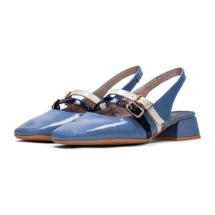 Zapato Plano Aruba Azure 3 cm