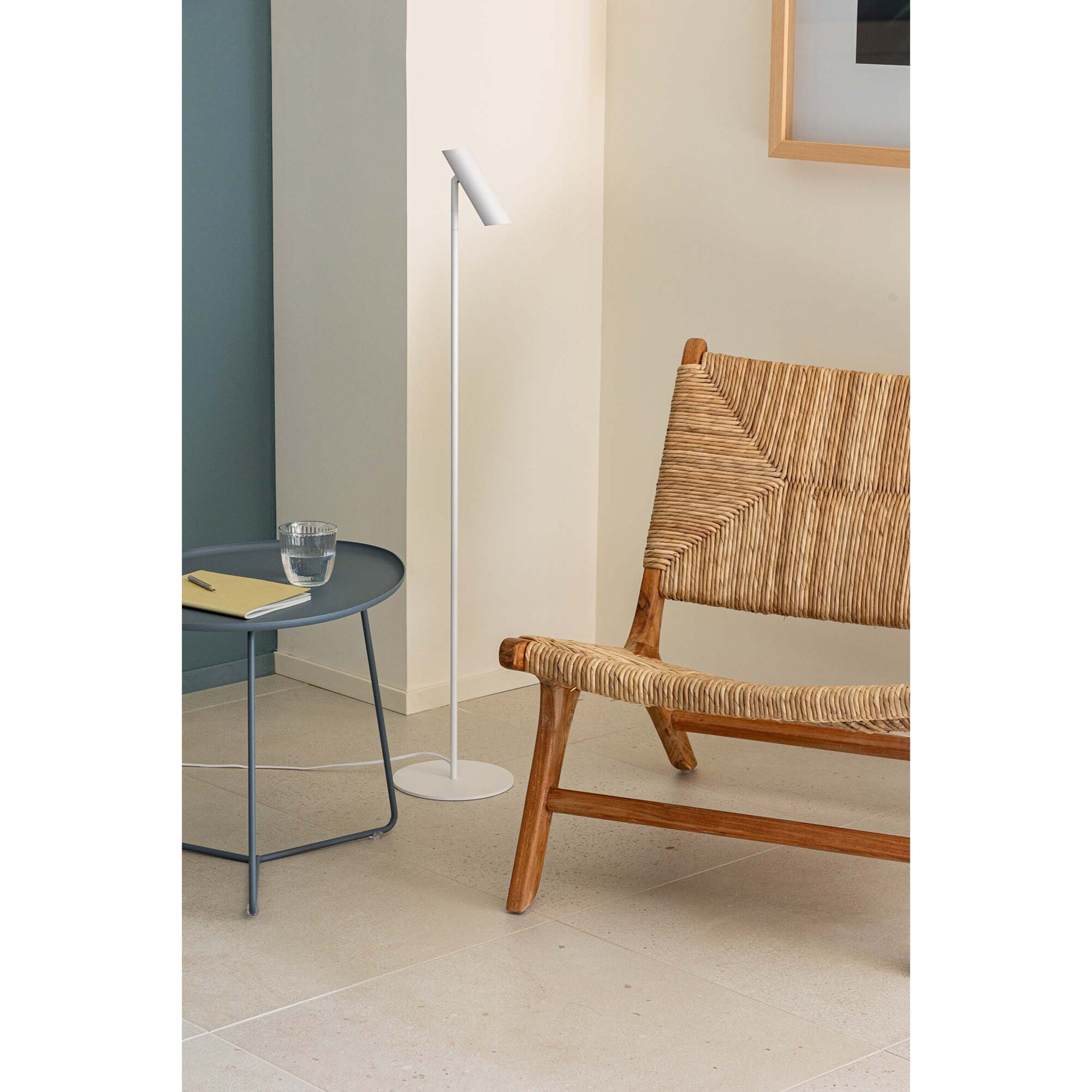 LEO Lampadaire blanc