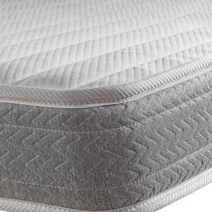 Colchón Espuma HR y Visco | 16cm de altura | Firmeza Alta | Para niños | Antiácaros | Apple