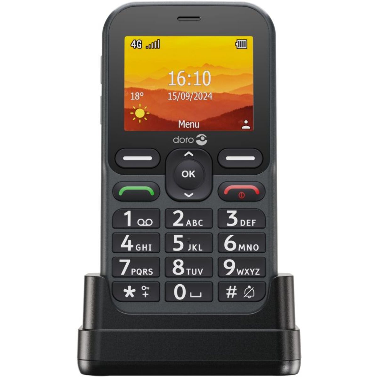 Téléphone portable DORO Leva L10 Graphite