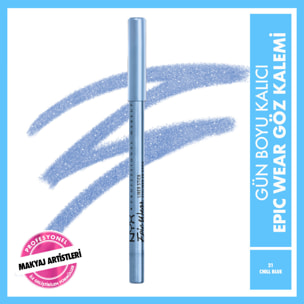 NYX Professional Makeup Epic Wear Semi Eyeliner Chill Blue
