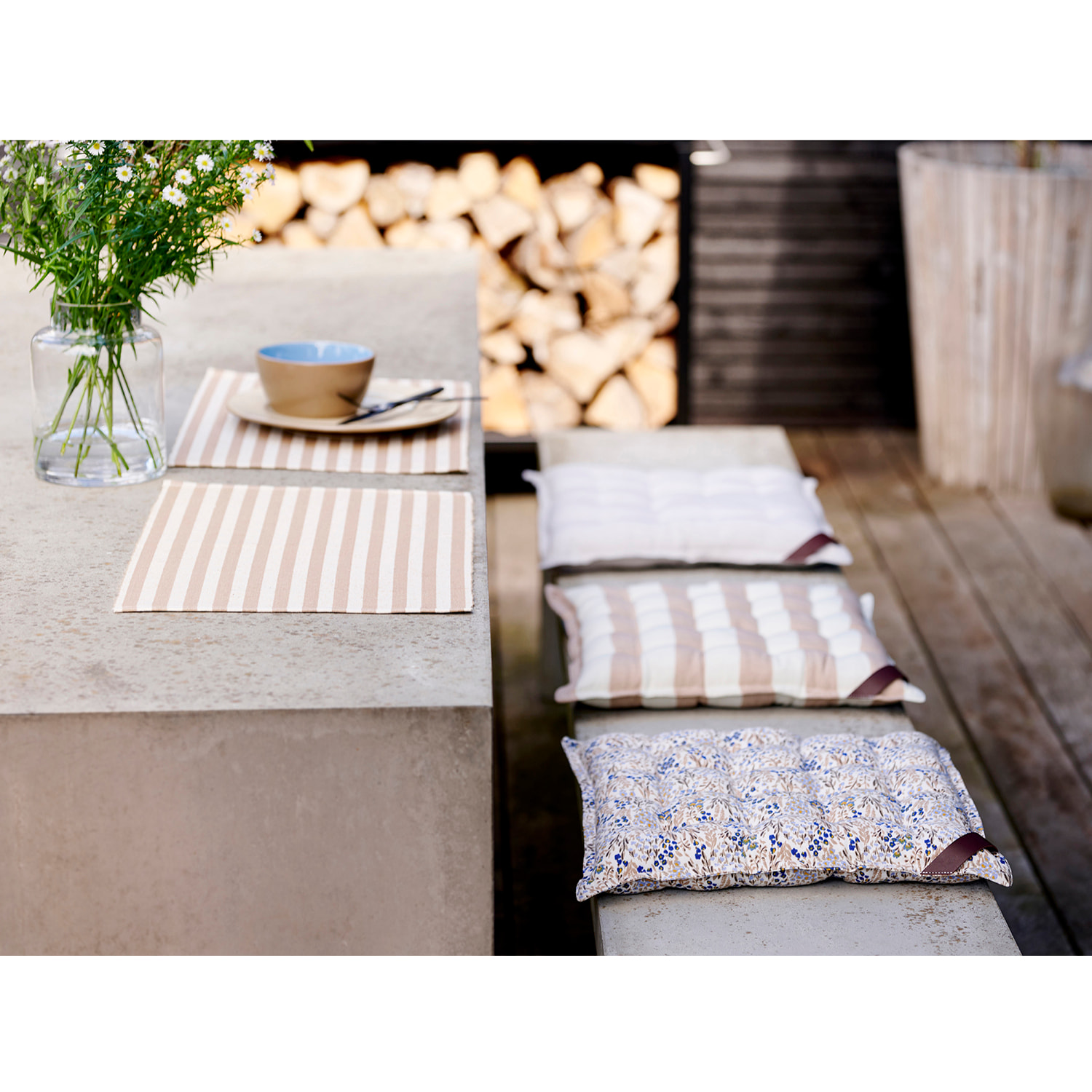 Set de 2 set de table Statement Stripe 33x48cm