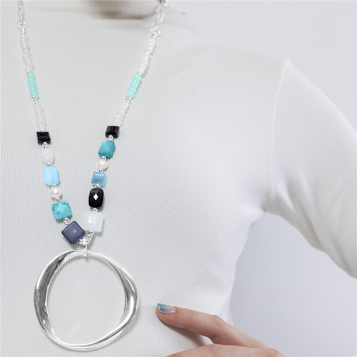 Collar Lux by Lux acabado plata