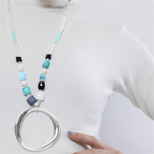 Collar Lux by Lux acabado plata