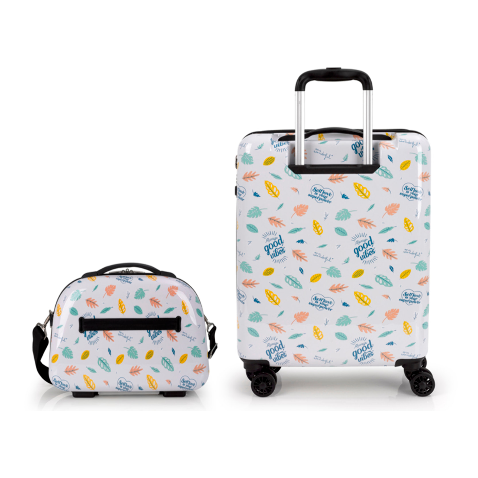 Juego de maletas infantiles ( cabina y neceser ) Vibes con capacidad de 52,2 L