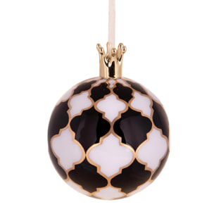 Sfera con top corona - Pezzi 3 - BIANCO - Bianchi Dino SpA