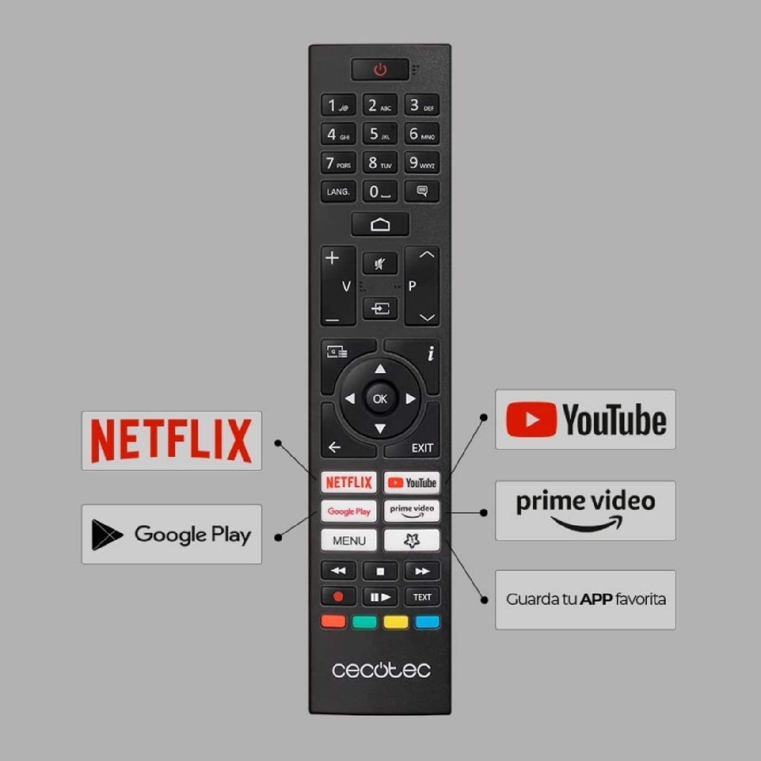 Cecotec Téléviseur LED TV A2 Series ALU20070