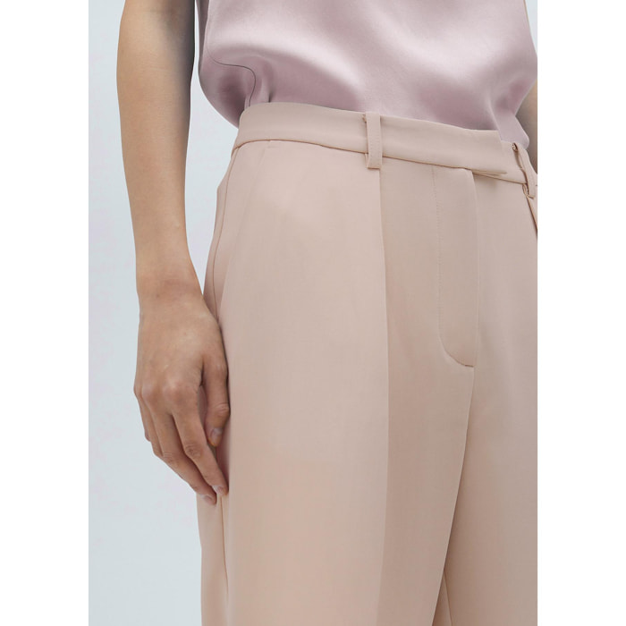 Pantaloni morbidi nude