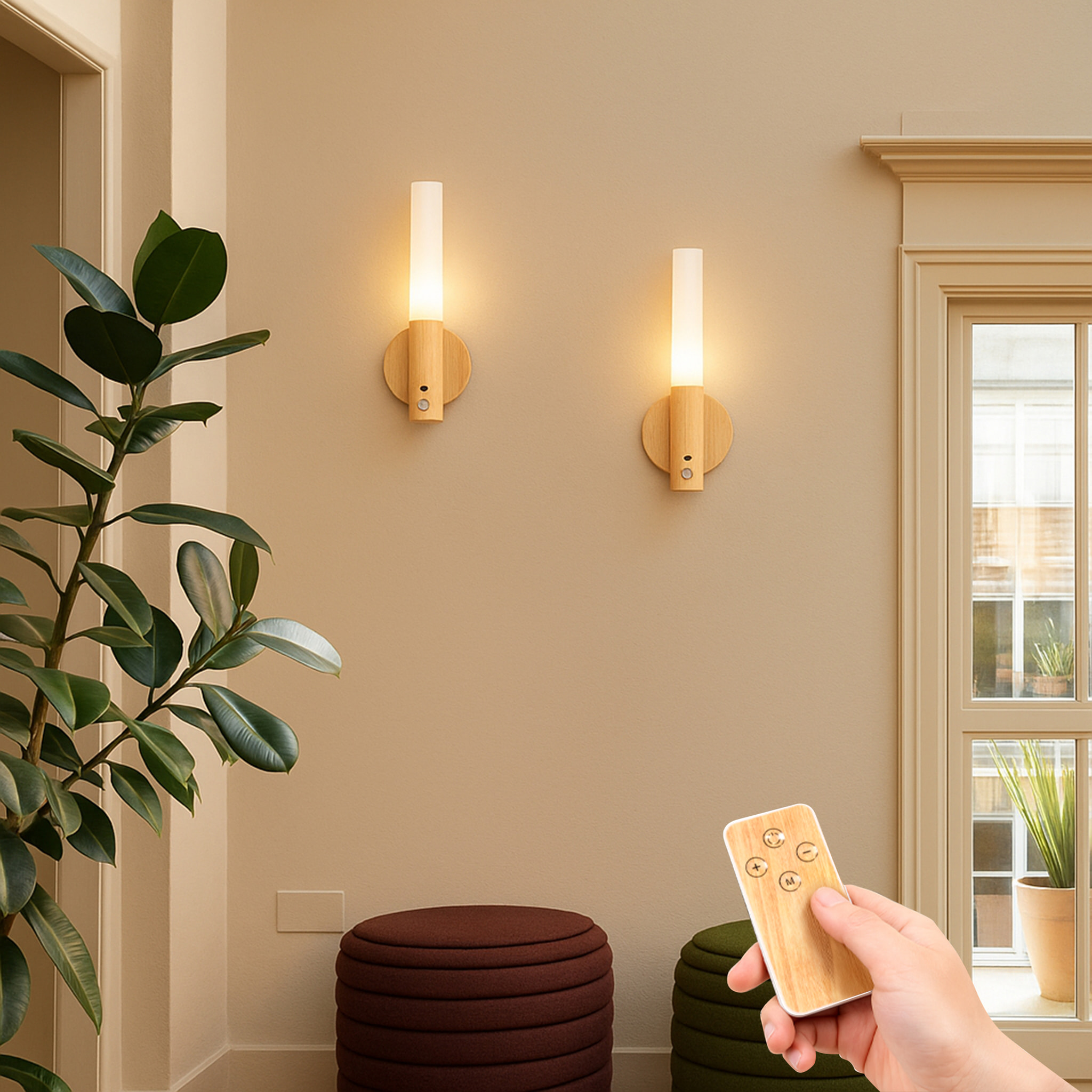 Applique Murale Avec Telecommande