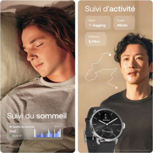 Montre santé WITHINGS Scanwatch 2 - 38mm Noire