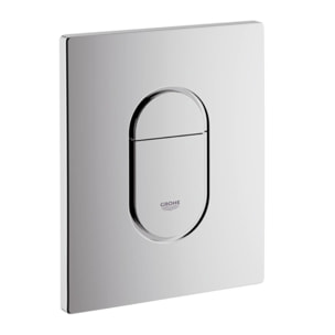 Pack WC Bâti autoportant + WC sans bride SAT Brevis + Abattant ultra-fin softclose + Plaque chrome