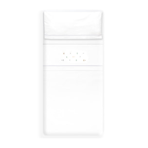 Triptico Minicuna Estrella Luna Multicolor Bco/Gris