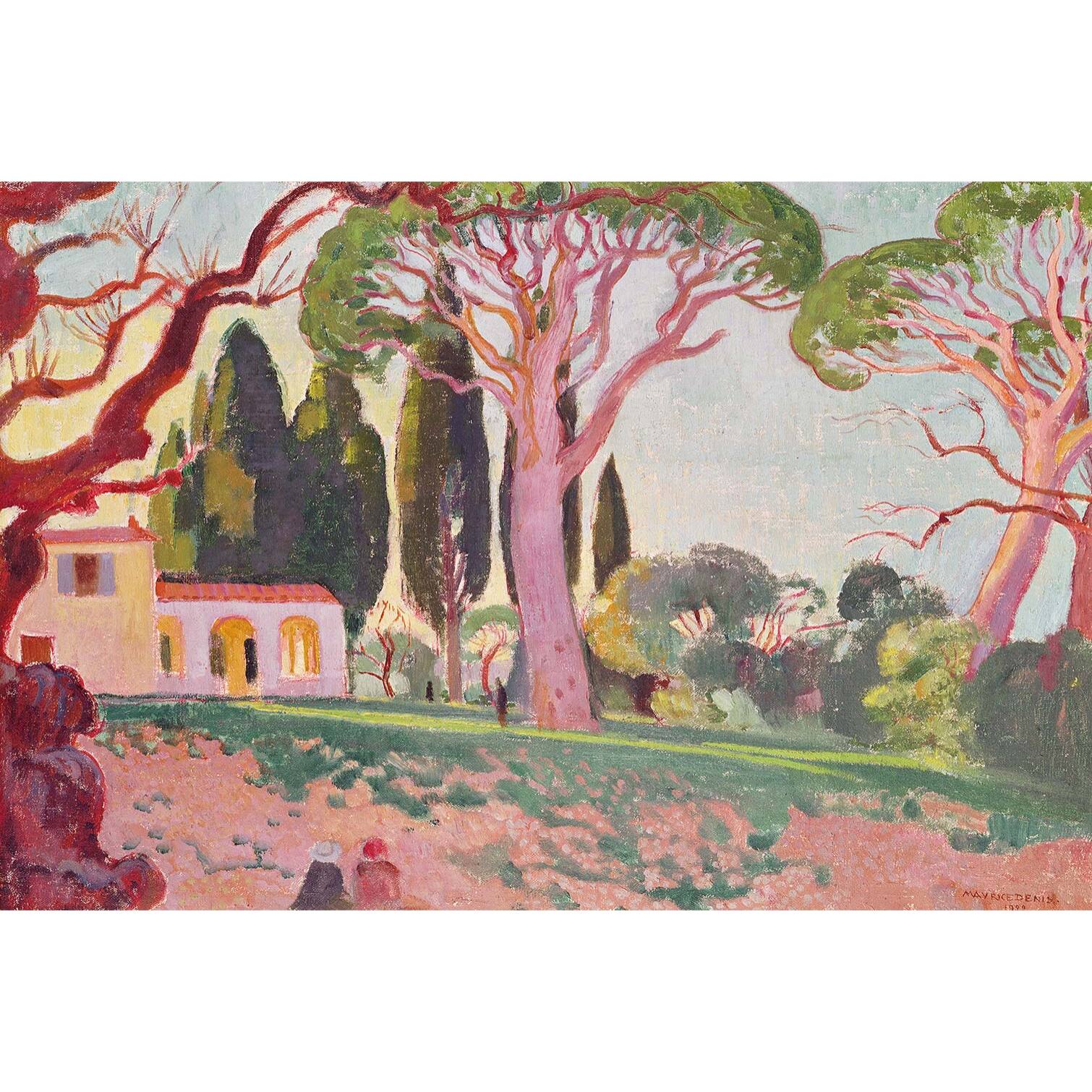 Tableau célèbre la chapelle de cannes de maurice denis  Toile imprimée