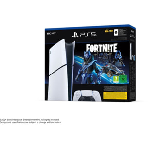 Console SONY PS5 Slim Digital + Fortnite Cobalt Star