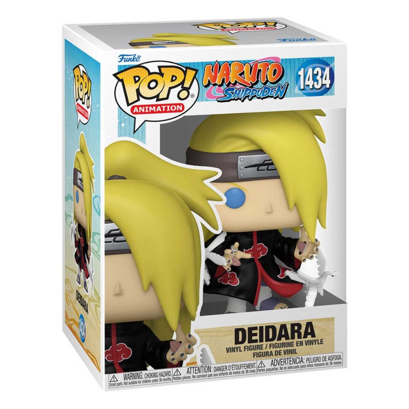 Naruto Pop! Animation Vinile Figura Deidara 9 Cm Funko