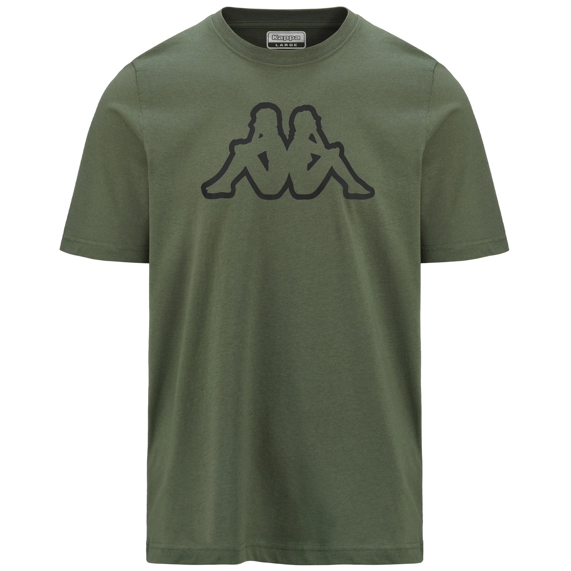 Kappa - T-Shirts & Top Uomo Verde - Logo Amberis 140