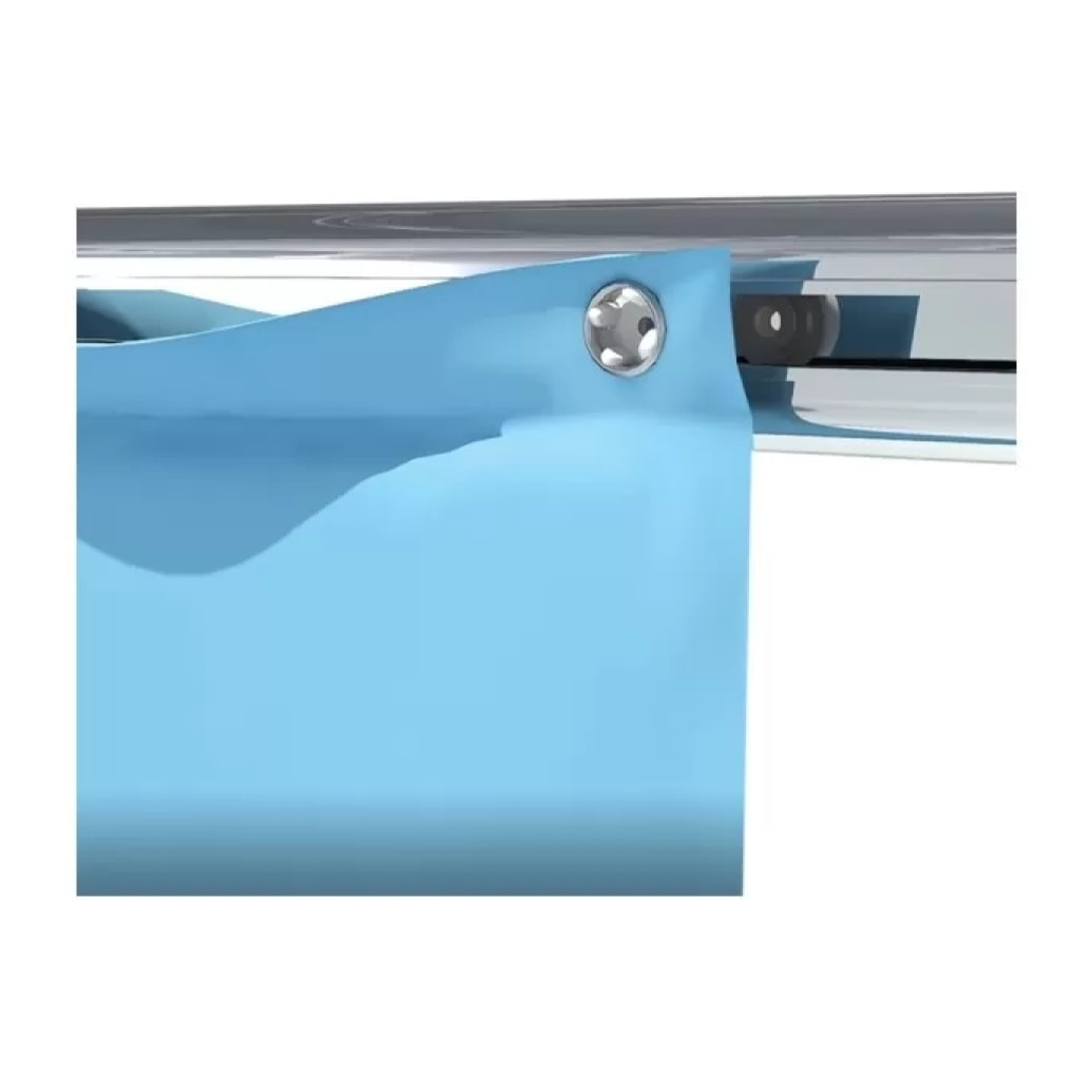 Barre tringle pour rideau de douche d'angle à fixer en Alu SURPRISE 90x90cm Finition Brillante - Spirella