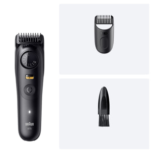 Braun Tondeuse À Barbe Series 5, + 2 Outils Pour Créer Son Style, 20 Longueurs, Lame Affûtée, BT5500, Noir