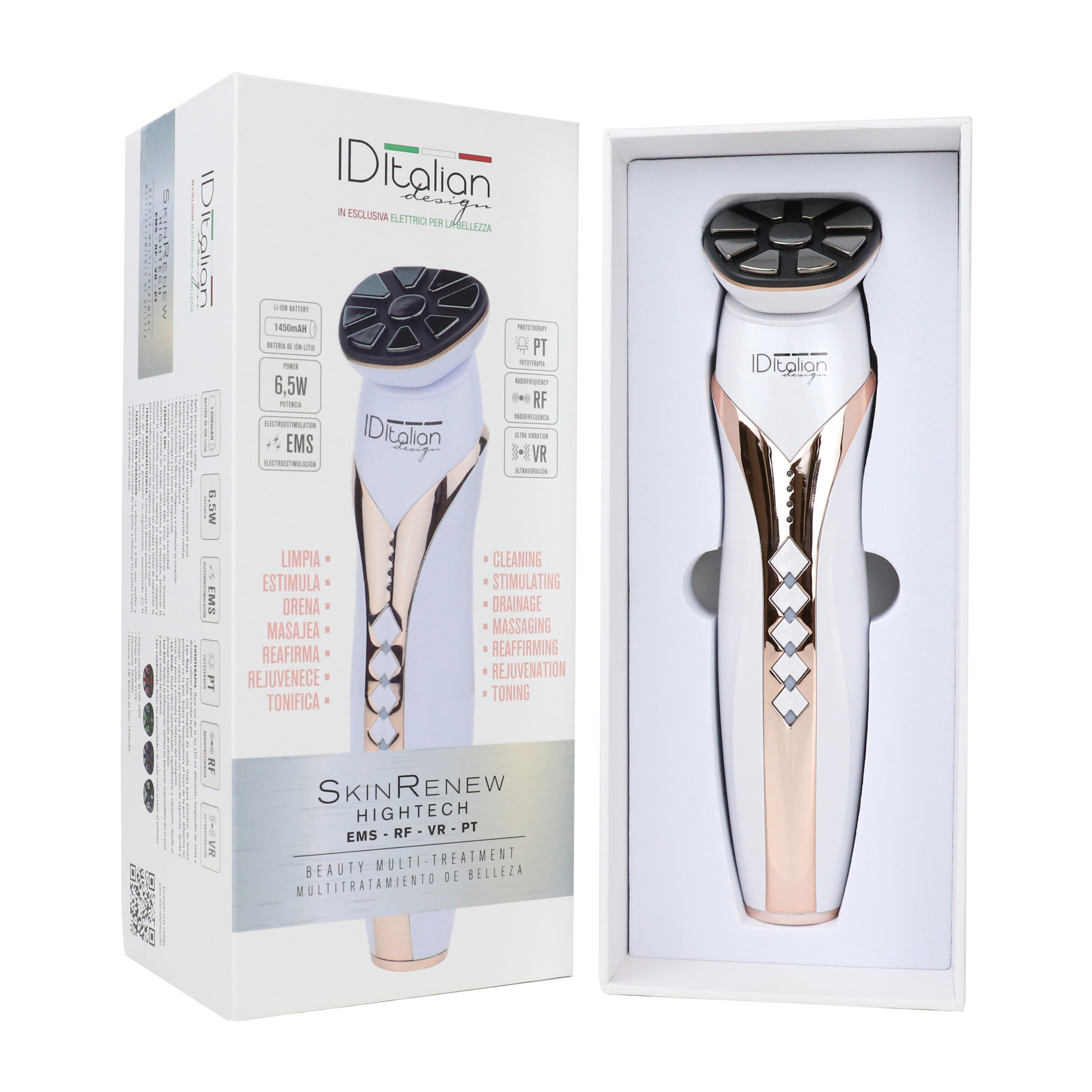 Skin renew hightech beauty multi-traitement