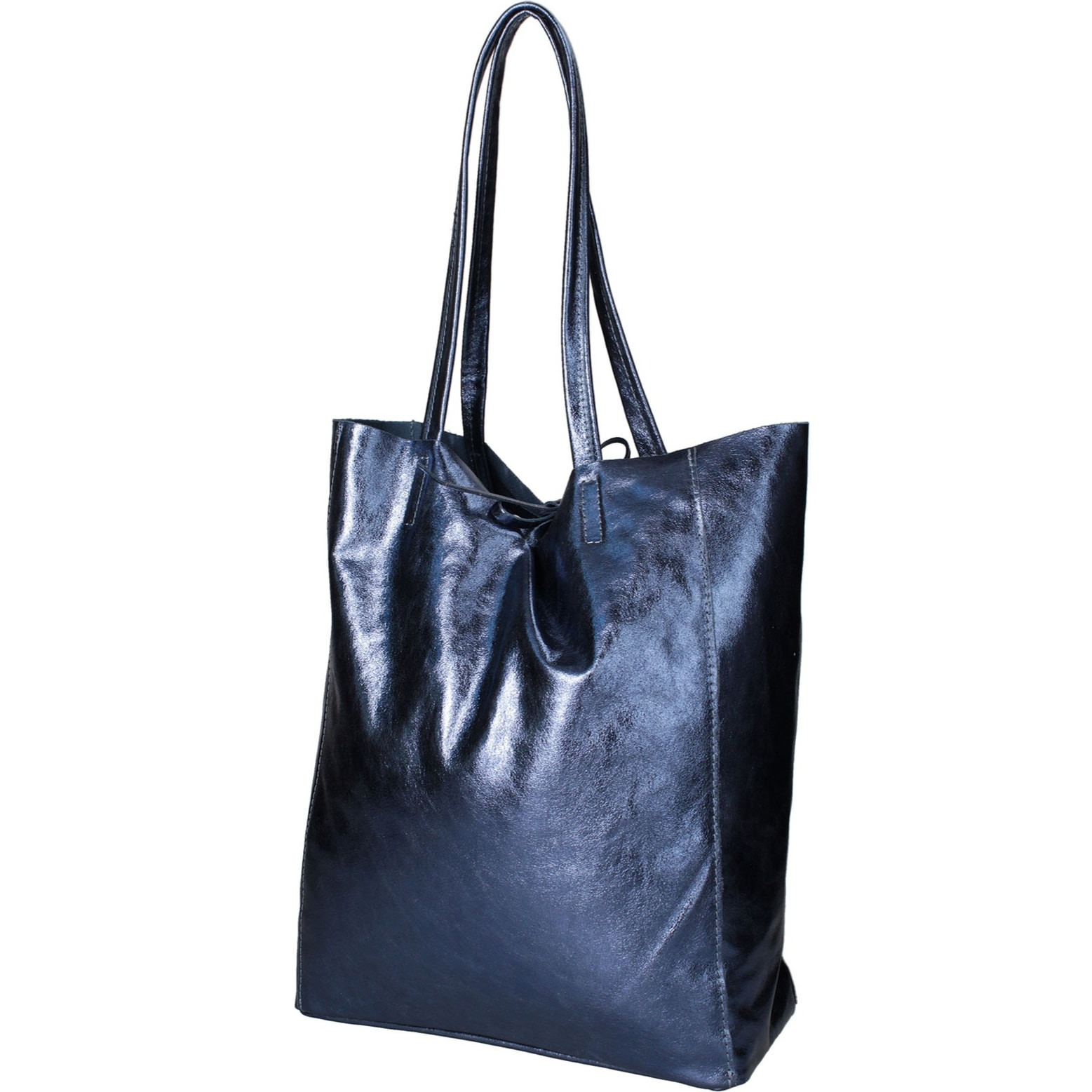 Borsa a mano da donna - Modello Íris - Vera Pelle - 40.0 x 36.0 x 11.0 cm