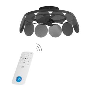 Forlight Cil ventilador color negro