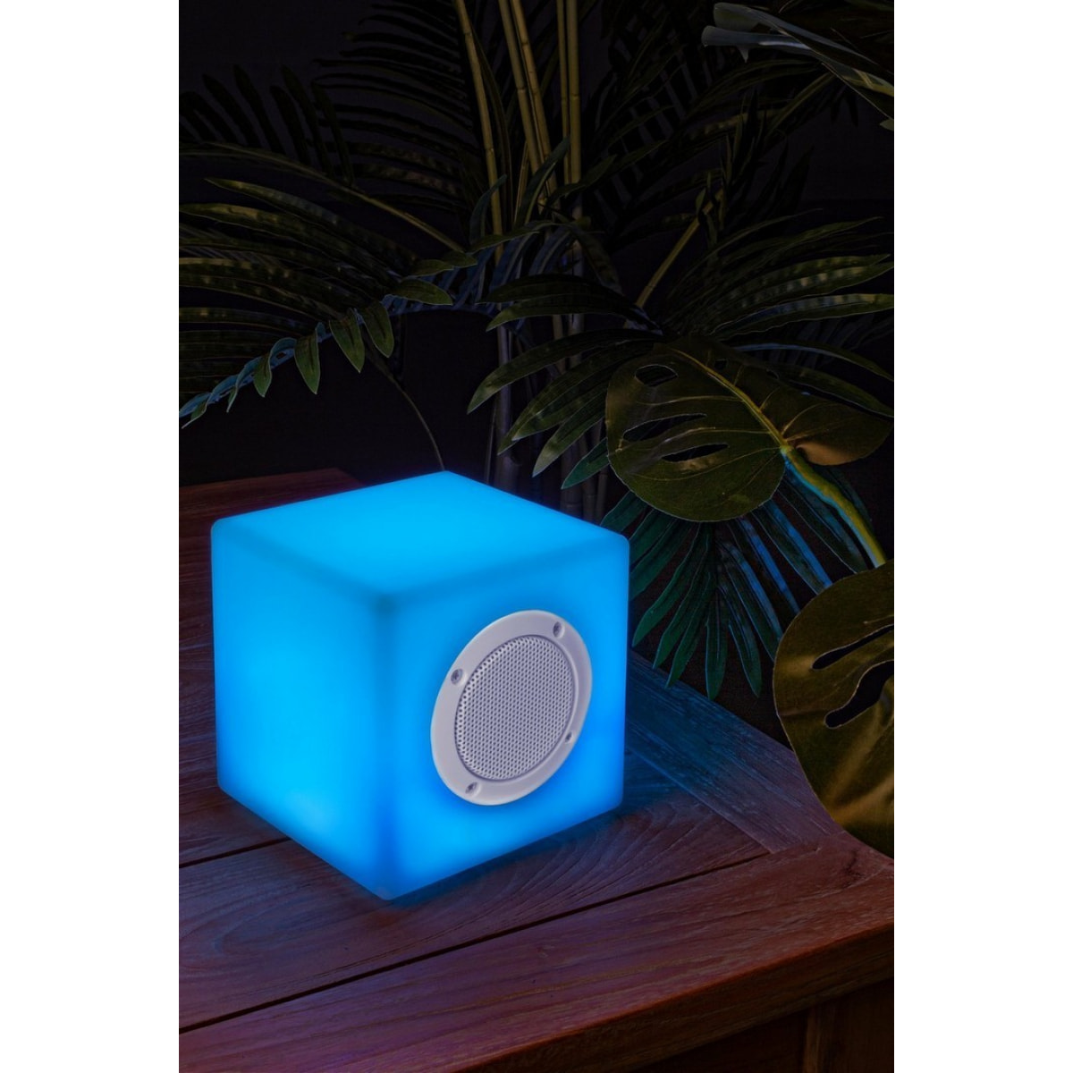 Lampada CUBO a LED con speaker 15x15 cm