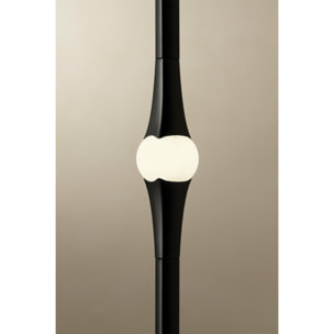 LEDS C4 Colgante Dew Vertical 992mm LED 13 Blanco cálido - 2700K DALI Negro 782lm