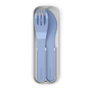 Set de 3 couverts Pocket Color Bleu Infinity