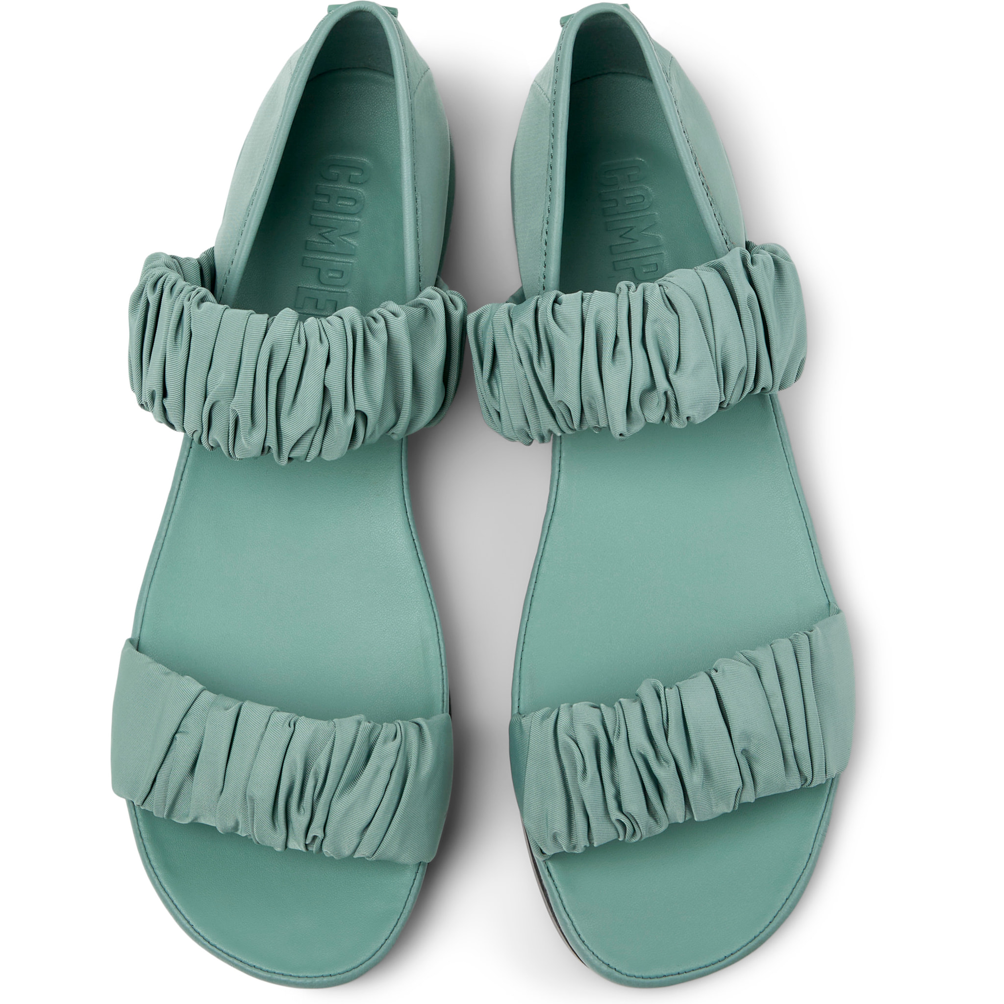 Sandalias - CAMPER Right Nina - Verde - Textil técnico