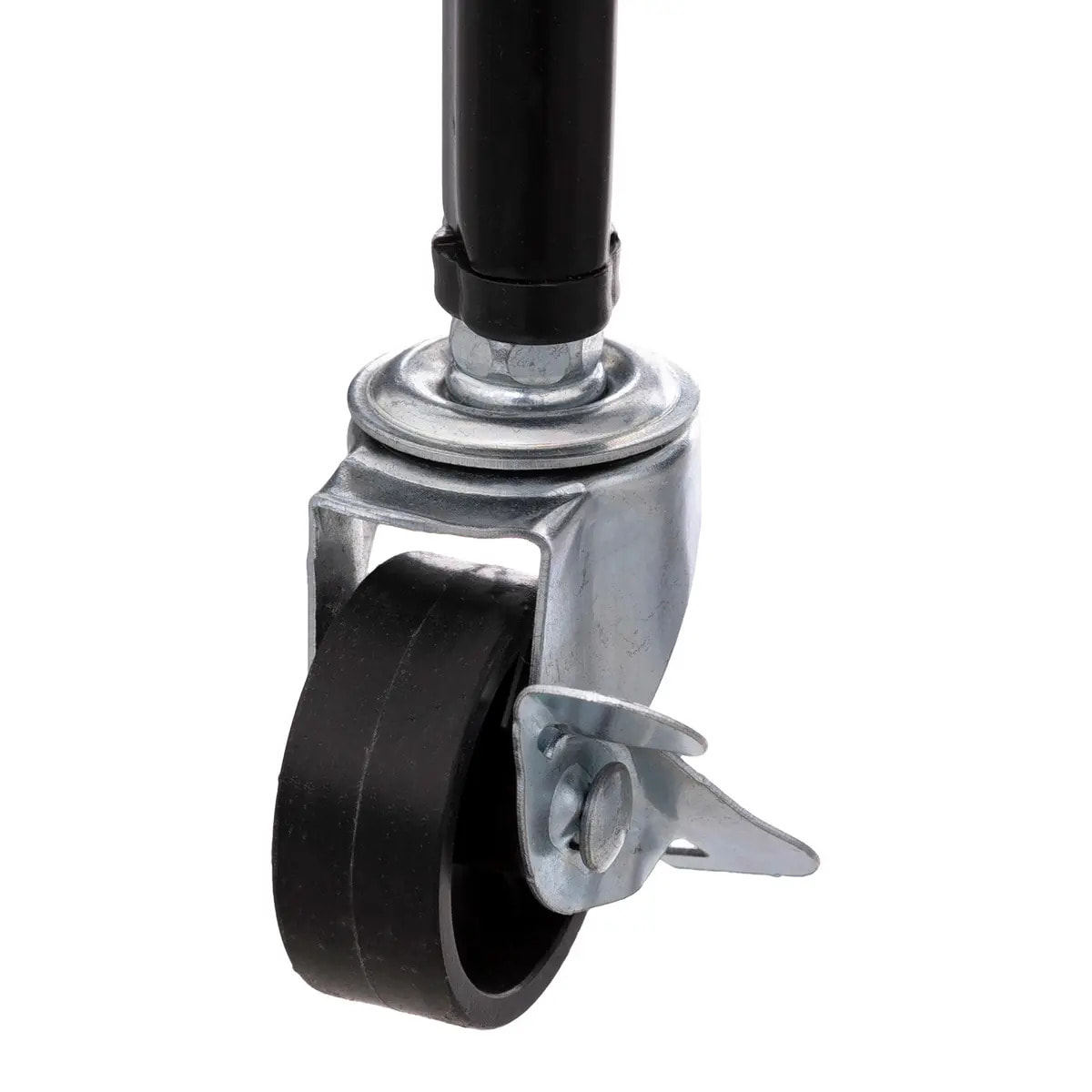 Desserte à roulette 3 niveaux Métal noir