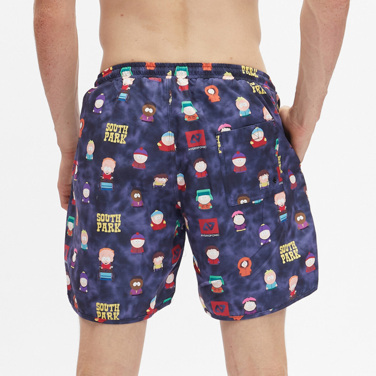 Boardshort tipo volley 16' SP MIX South Park x Hydroponic