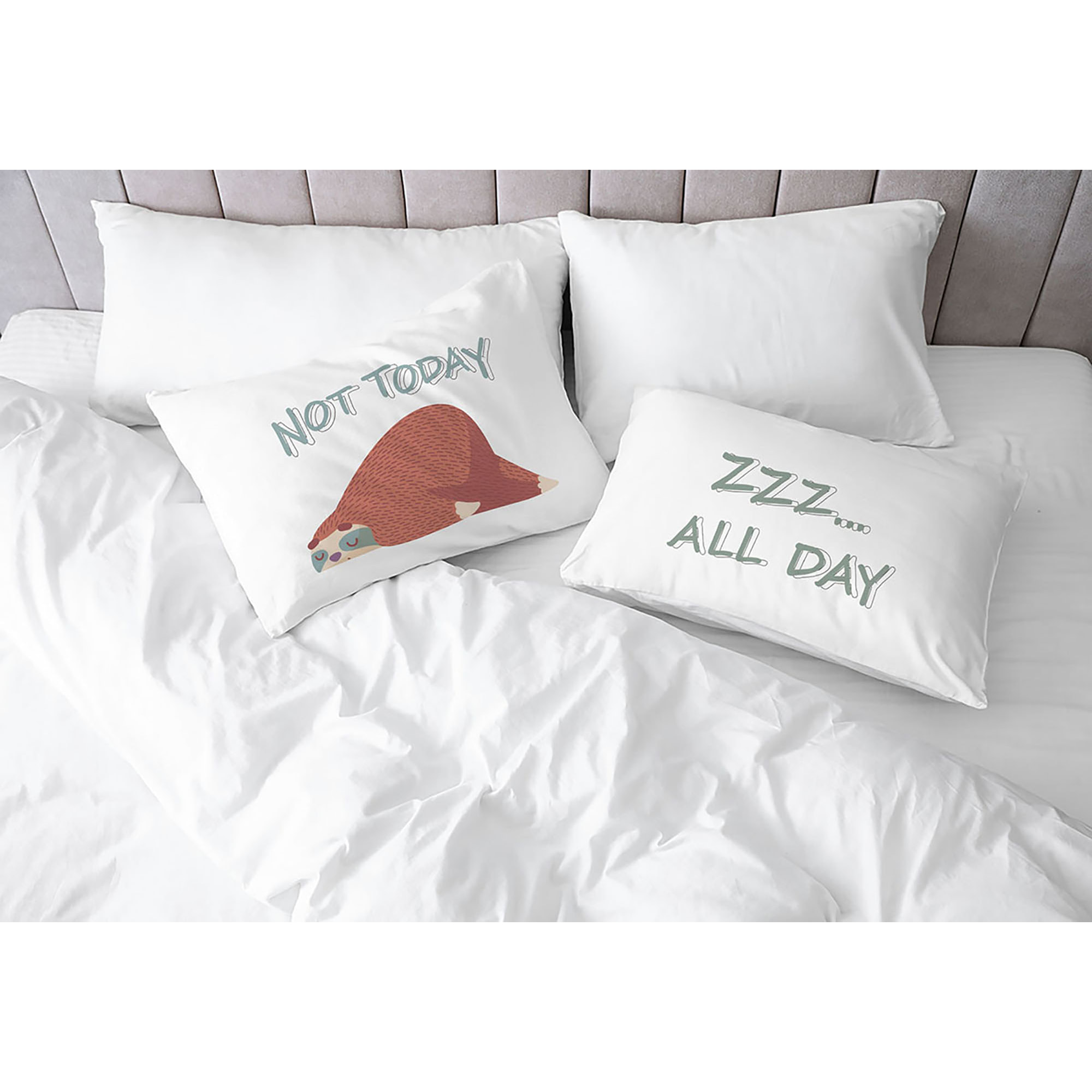 COPPIA FEDERE PRINTED COTONE 19