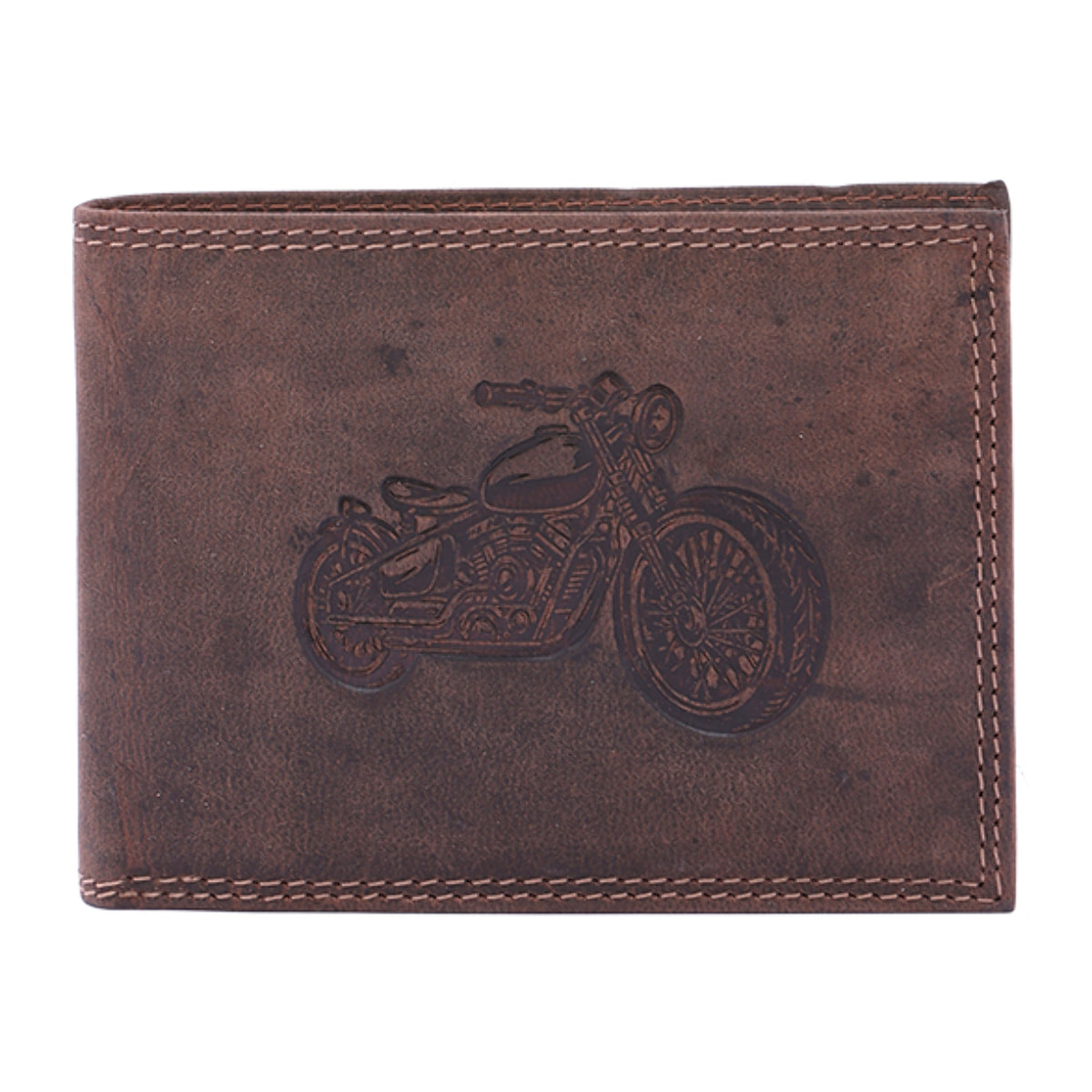 Portafoglio  da uomo In Vera pelle Made in Italy 9,5x12,5x2,5 cm