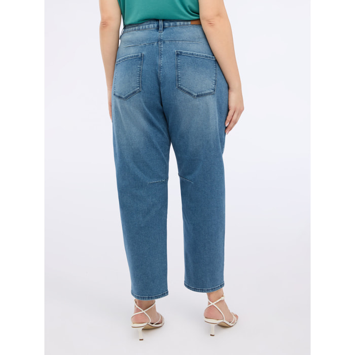 Fiorella Rubino - Jeans Moon Fit - Azzurro