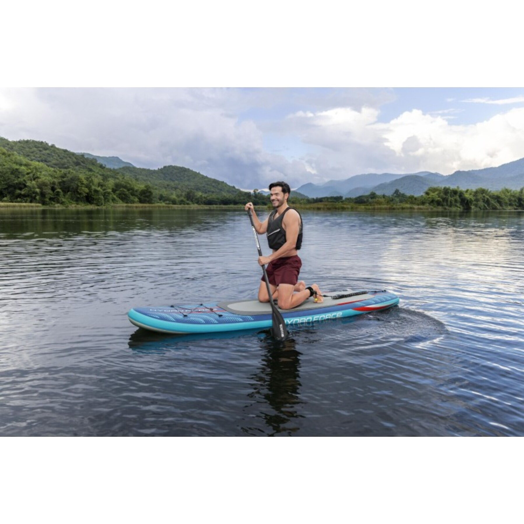 Bestway Paddle gonflable Oceana CompactAir avec pompe intégrée 305 cm