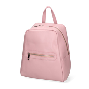 Zaino donna in vera pelle - Modello Edera Ultra - 70% Cotone - 25.0 x 31.0 x 13.0 cm