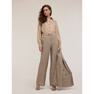 Motivi - Camisa de lino - Beige