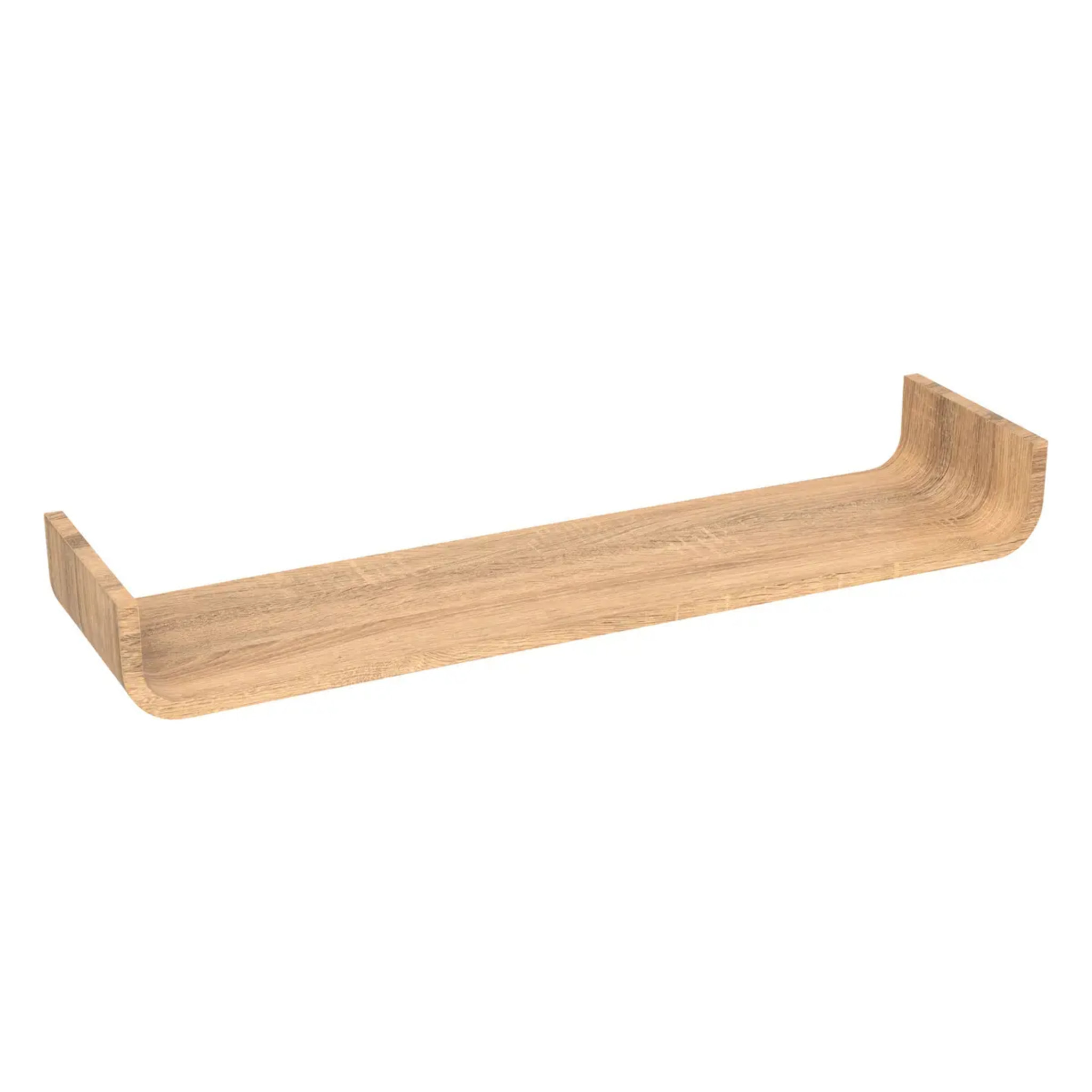 Étagère courbée beige