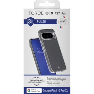 Coque FORCE CASE Google Pixel 10 Pro XL transparente